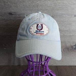 Wrangler Faded Vintage Washed Style Denim Hat One Size